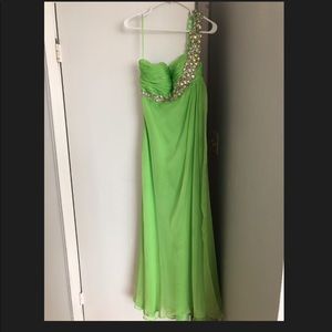 Lime Green Formal Dress